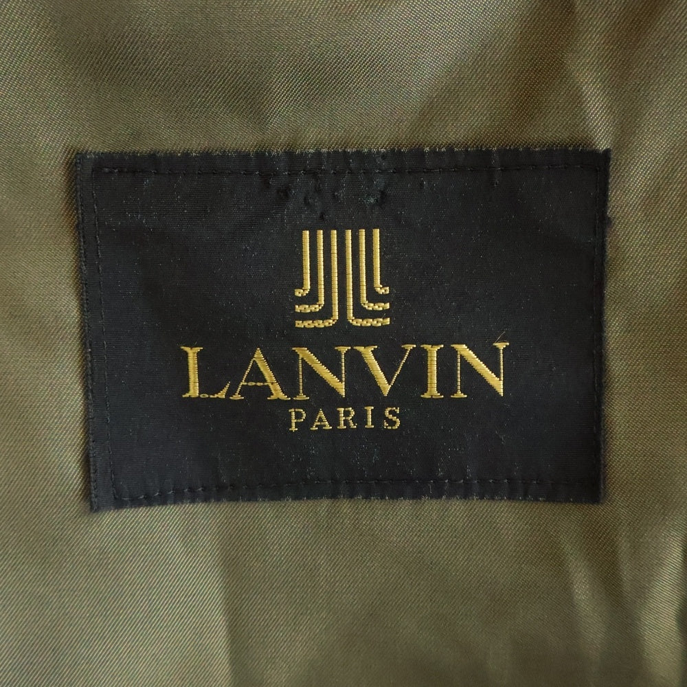 LANVIN(ランバン) カシミヤ混 コート ネイビー レディース