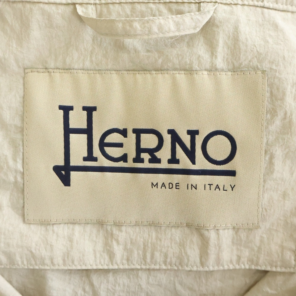 HERNO(ヘルノ) Boxy Fit Waterproof Jacket ベージュ 40 GI000284D レディース