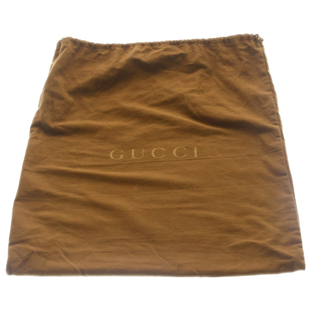 GUCCI(グッチ) シェリーライン ワンショルダーバッグ ハンドバッグ ブラウン×ベージュ キャンバス×レザー 211934 ゴールド金具 レディース