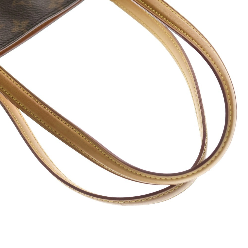 LOUIS VUITTON(ルイヴィトン) モノグラム ウィルシャーMM レザーハンドバッグ ブラウン M45644 レディース