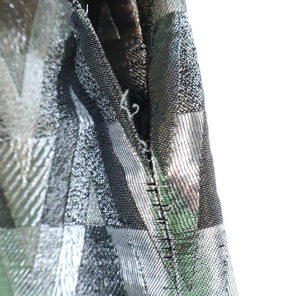 VALENTINO(ヴァレンティノ) ロゴメタリックショートパンツ シルバー レディース XB3RF1V66UM