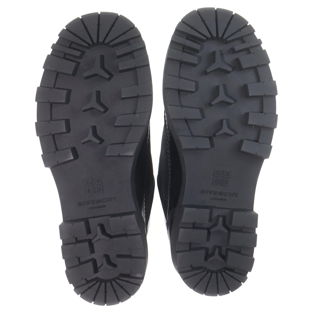 GIVENCHY(ジバンシィ) ストーム レザー アンクル ショートブーツ ブラック BH603YH1NH