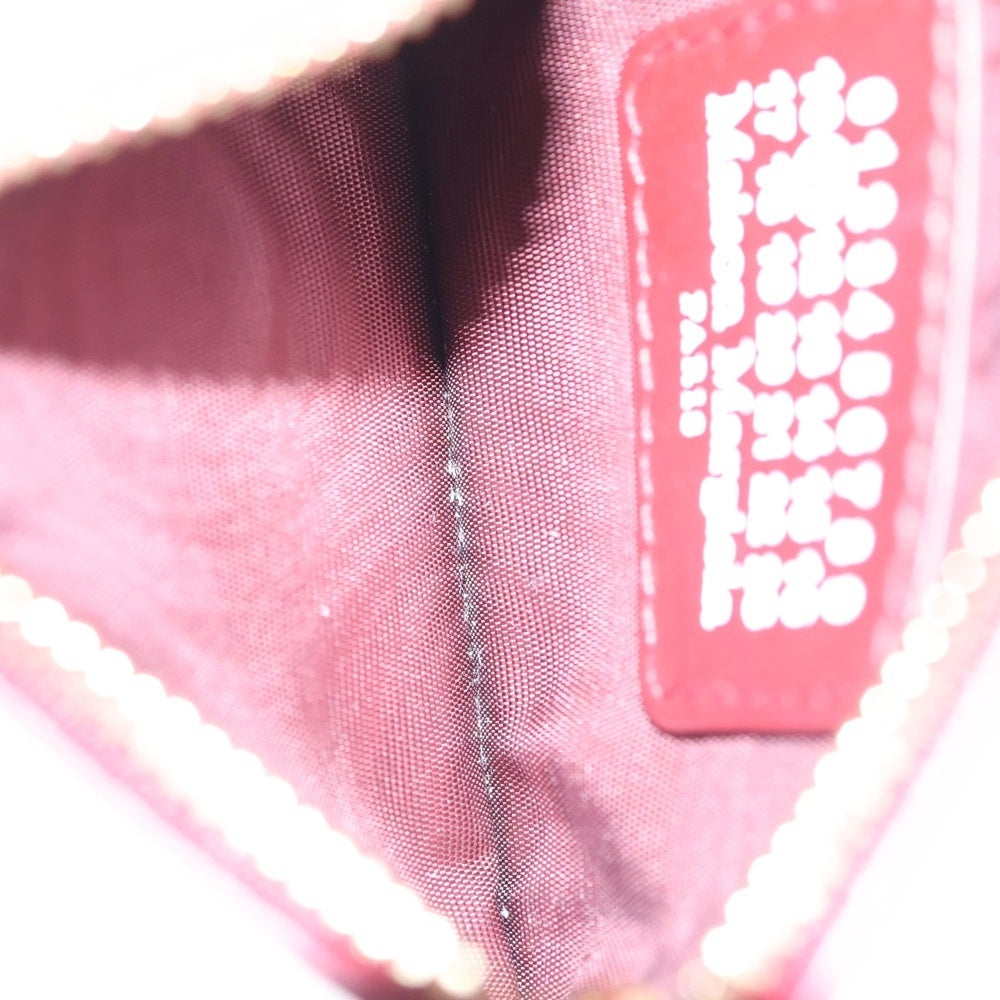 Maison Margiela 11(メゾンマルジェラ11) 4ステッチ レザー カード コイン フラグメントケース レッド レディース