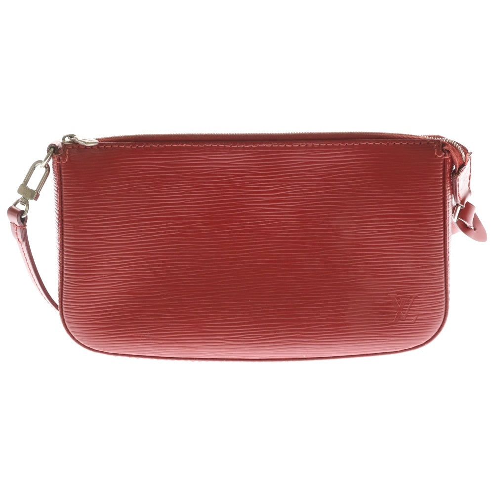 LOUIS VUITTON(ルイヴィトン) エピ ポシェットアクセソワール カスティリアンレッド ハンドバッグ ワンショルダーバッグ レザー M40777 レディース