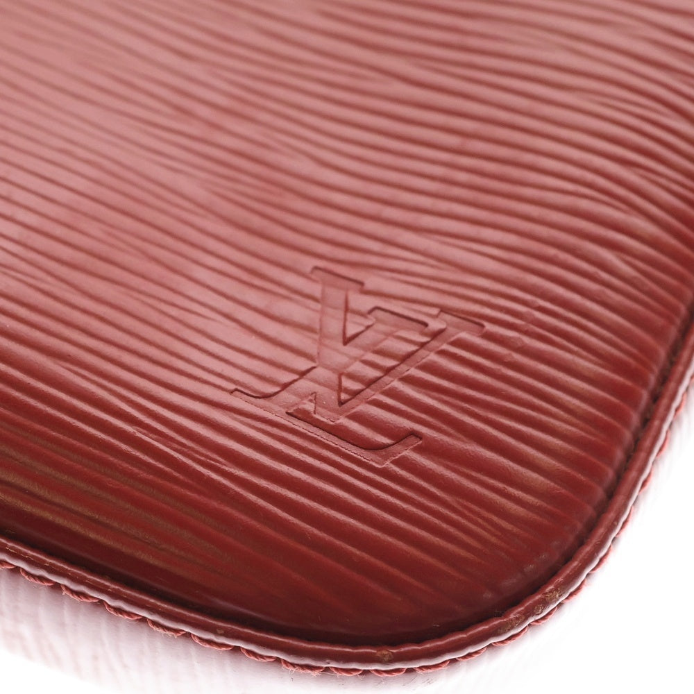 LOUIS VUITTON(ルイヴィトン) エピ ポシェットアクセソワール カスティリアンレッド ハンドバッグ ワンショルダーバッグ レザー M40777 レディース