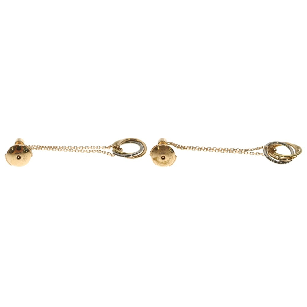Cartier(カルティエ) トリニティ 1PD ダイヤ3連ピアス 750YG/WG/PG イエローゴールド/ホワイトゴールド/ピンクゴールド レディース