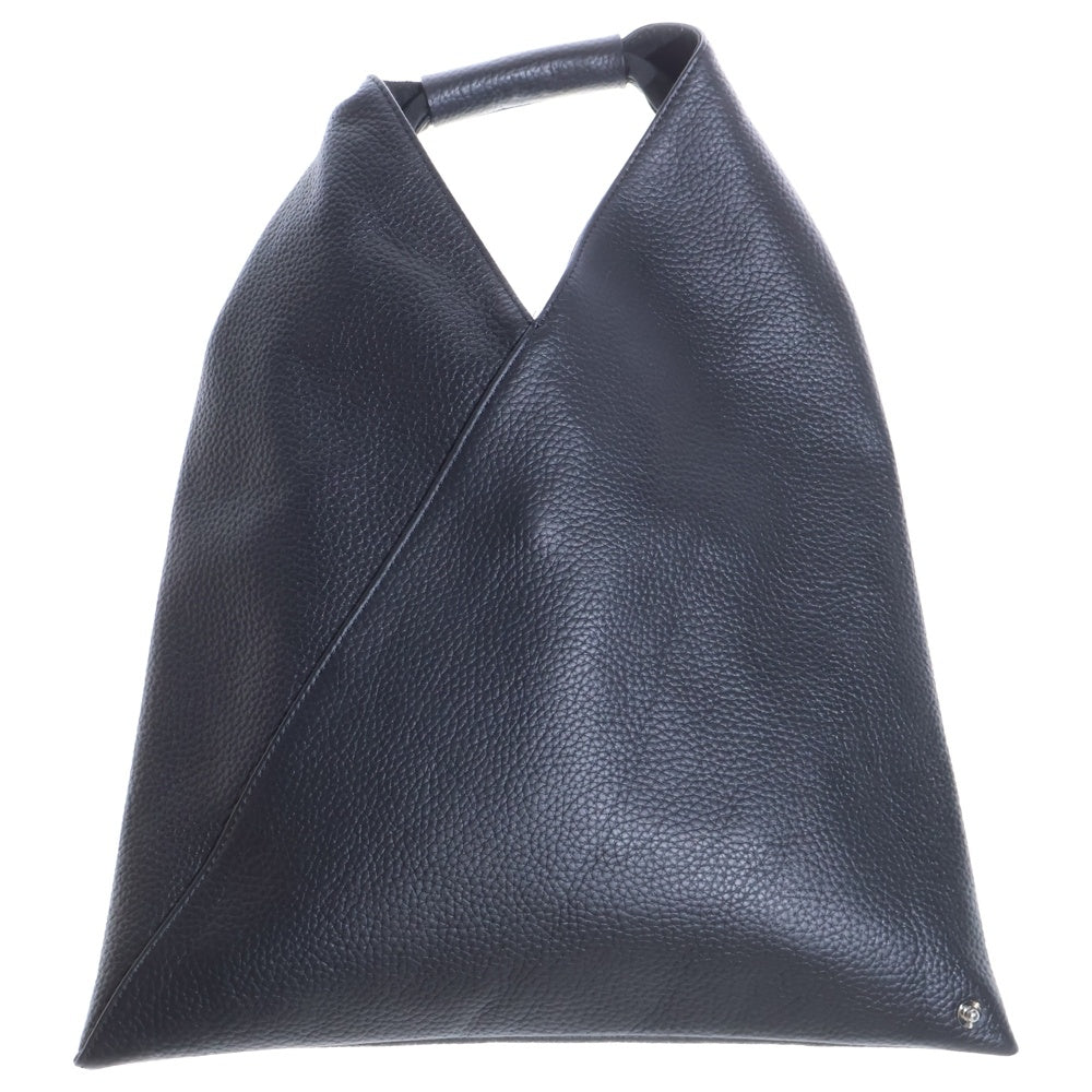 MM6 Maison Margiela(エムエムシックスメゾンマルジェラ) ジャパニーズバッグ スモール レザーハンドバッグ ブラック S54WD0043 P4344 レディース