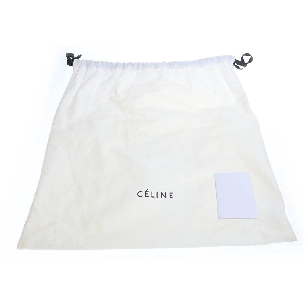 CELINE(セリーヌ) ラゲージ マイクロショッパー レザーハンドバッグ ベージュ レディース