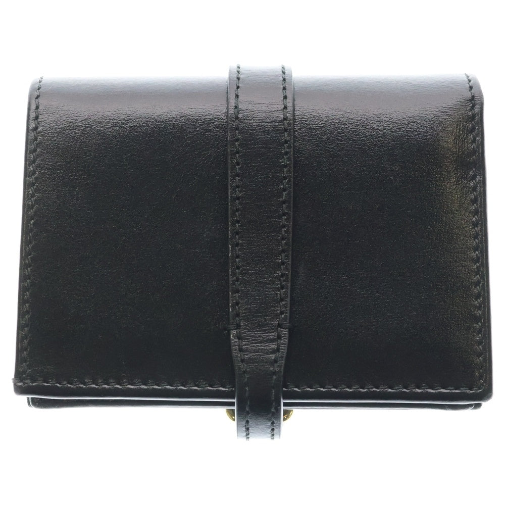 GUCCI(グッチ) ジャッキー1961 二つ折り財布 ブラック レザー 645536
