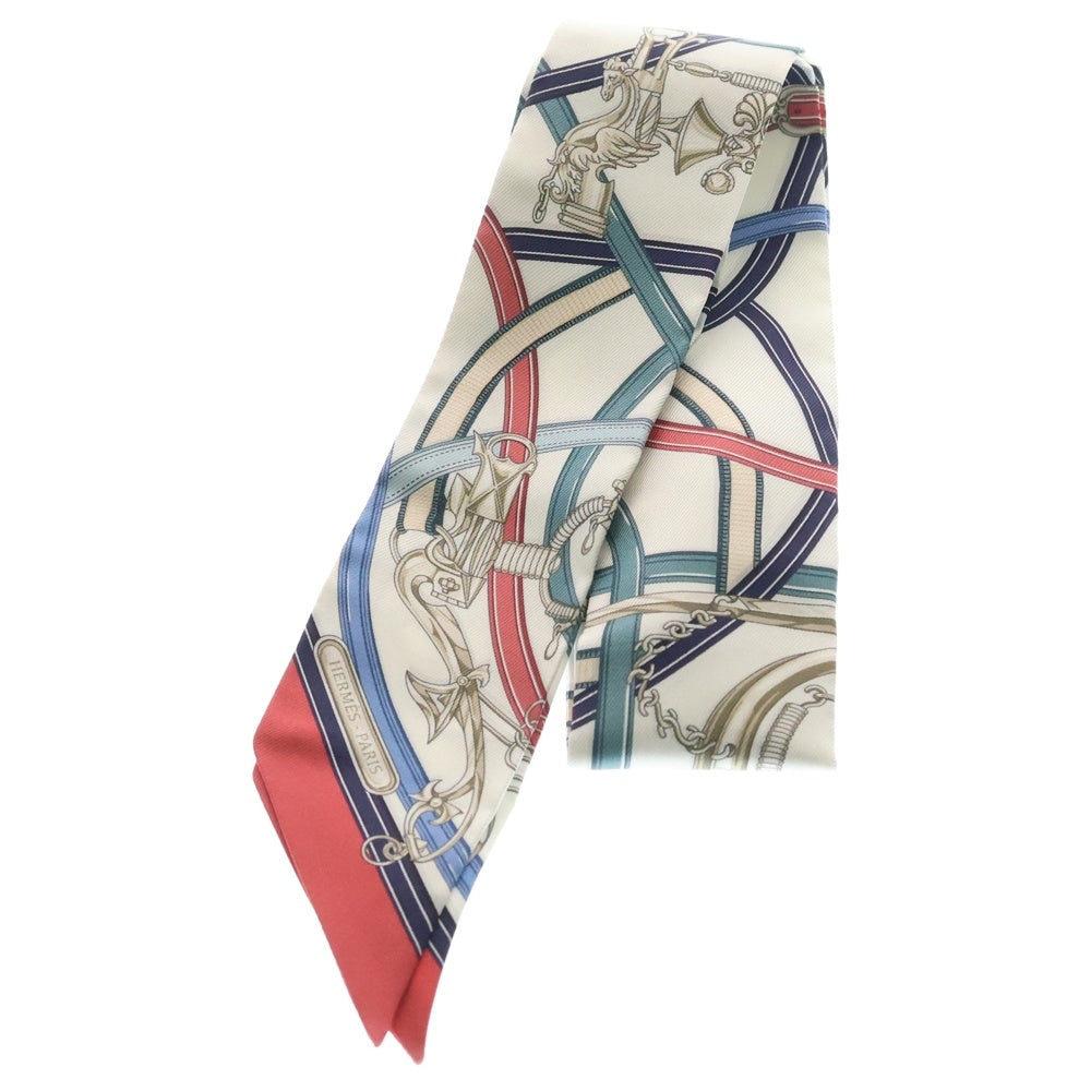 HERMES(エルメス) ツイリー Harnais Legendaire 伝説のハーネス マルチカラー シルク スカーフ レディース