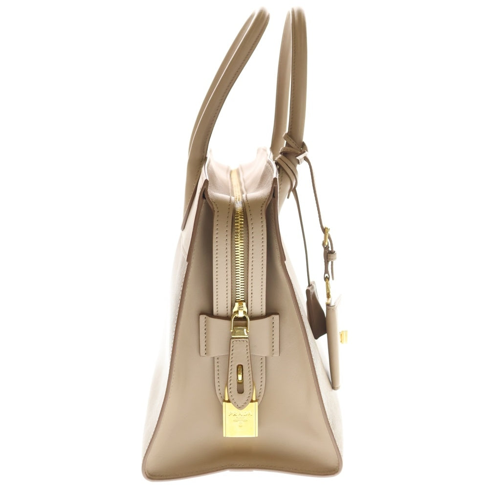 PRADA(プラダ) エスプラナード ハンドバッグ 2wayショルダーバッグ ベージュ レザー 1BA047 レディース