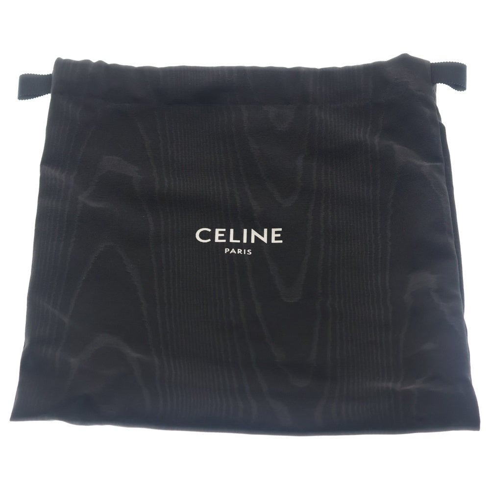 CELINE(セリーヌ) ティーン トリオンフ レザーショルダーバッグ ブラック レディース