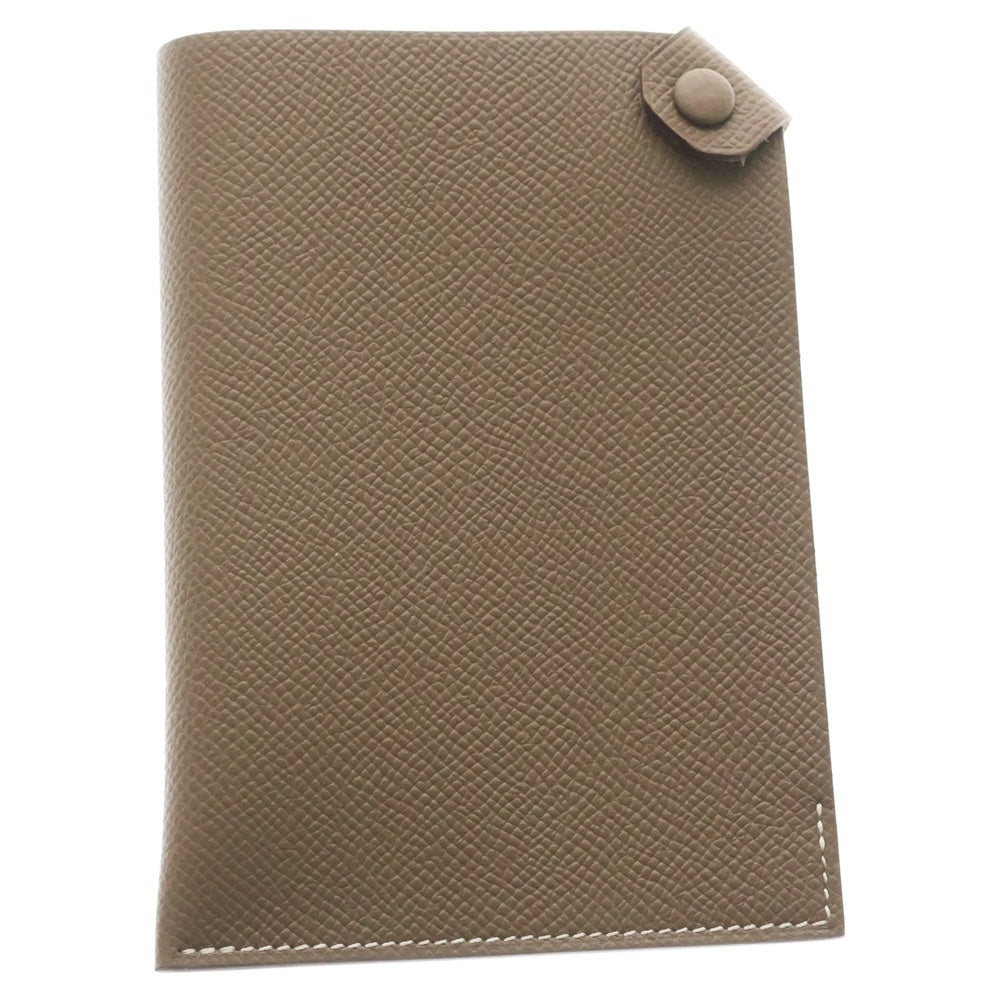 HERMES(エルメス) ターマックPM エトゥープ エプソン レザーパスケース K刻印 レディース