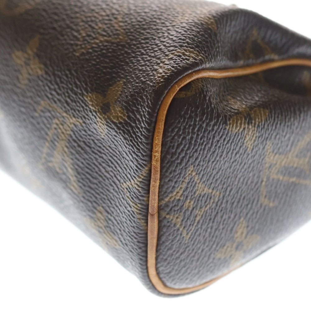 LOUIS VUITTON(ルイヴィトン) モノグラム ナノスピーディ ブラウン PVC ショルダーバッグ M41534 レディース