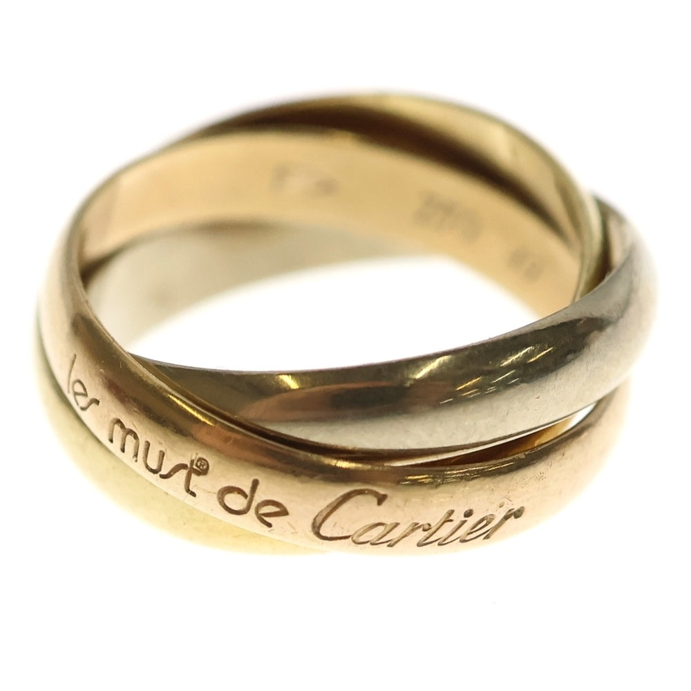 Cartier(カルティエ) トリニティ リング Au750 K18 YG/PG/WG スリーカラー レディース