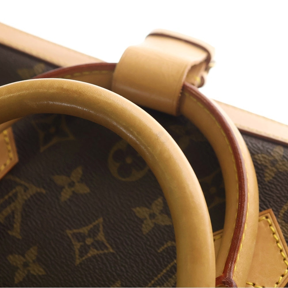 LOUIS VUITTON(ルイヴィトン) モノグラム クルーザーバッグ45 レザーボストンバッグ ブラウン M41138