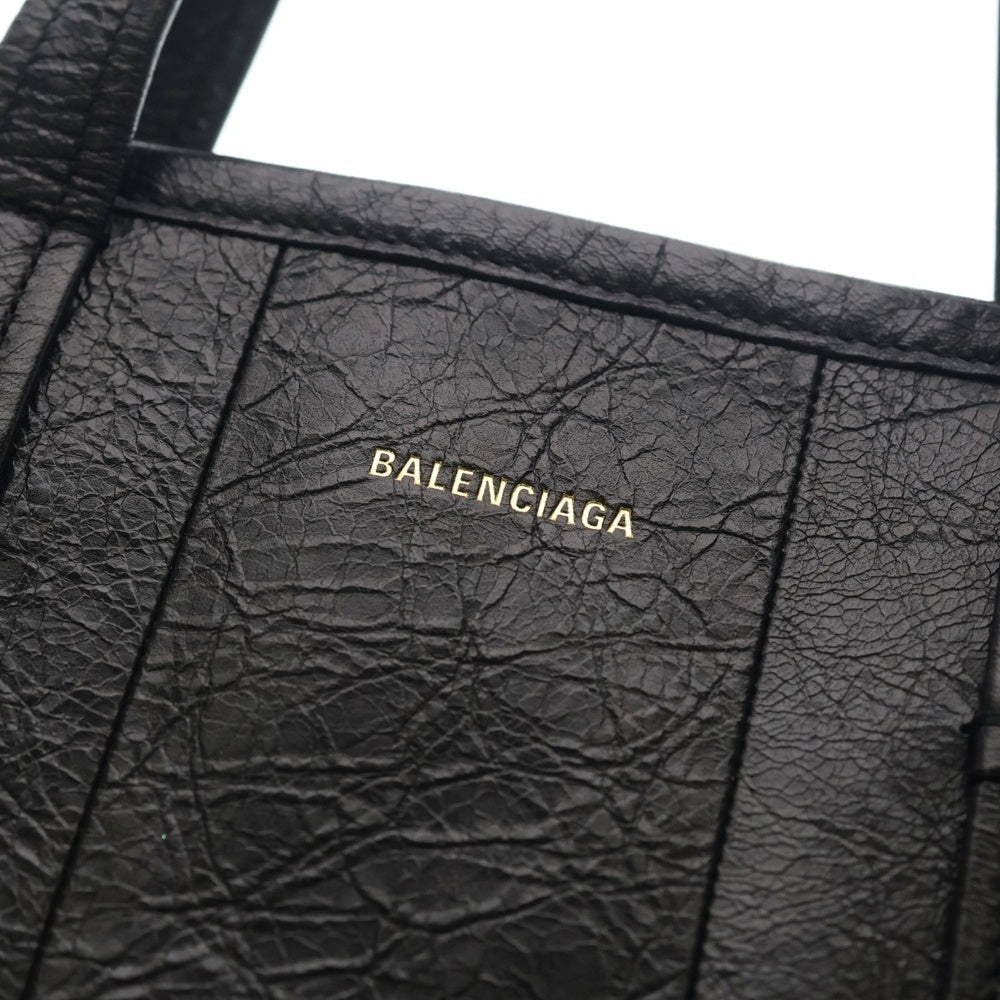 BALENCIAGA(バレンシアガ) バルベス ミディアム ショッパー レザー 2WAY トートバッグ ブラック 671409