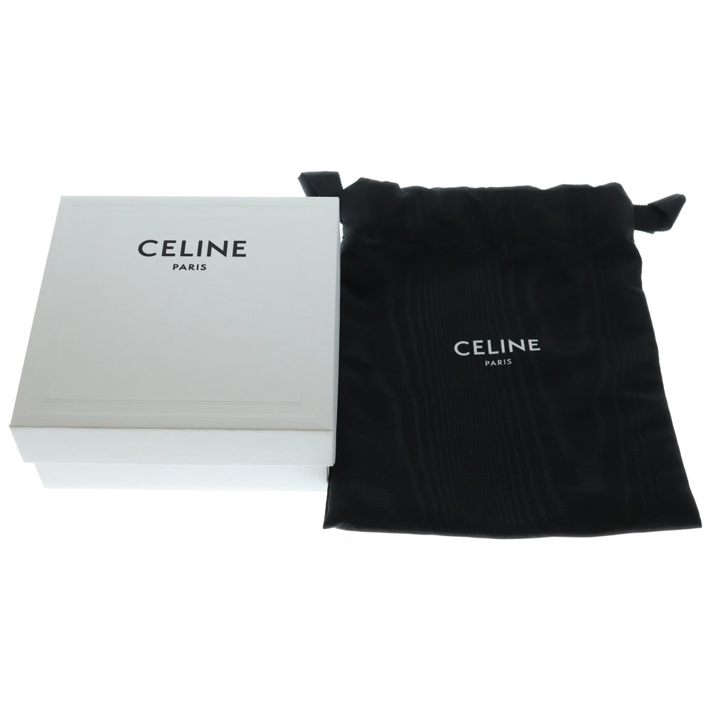 CELINE(セリーヌ) トリオンフ バックル レザー ナローベルト ゴールド金具 ブラック F-NE-2294 レディース