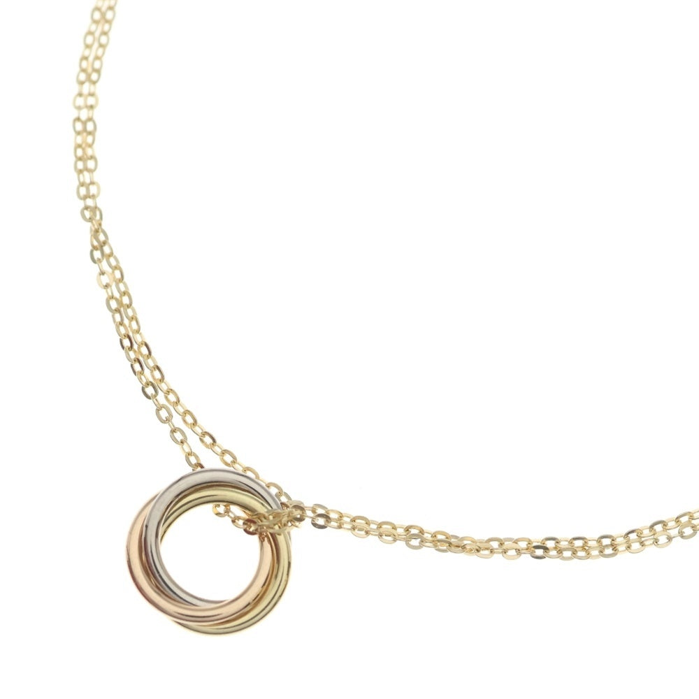 Cartier(カルティエ) トリニティ 2連チェーンペンダントネックレス