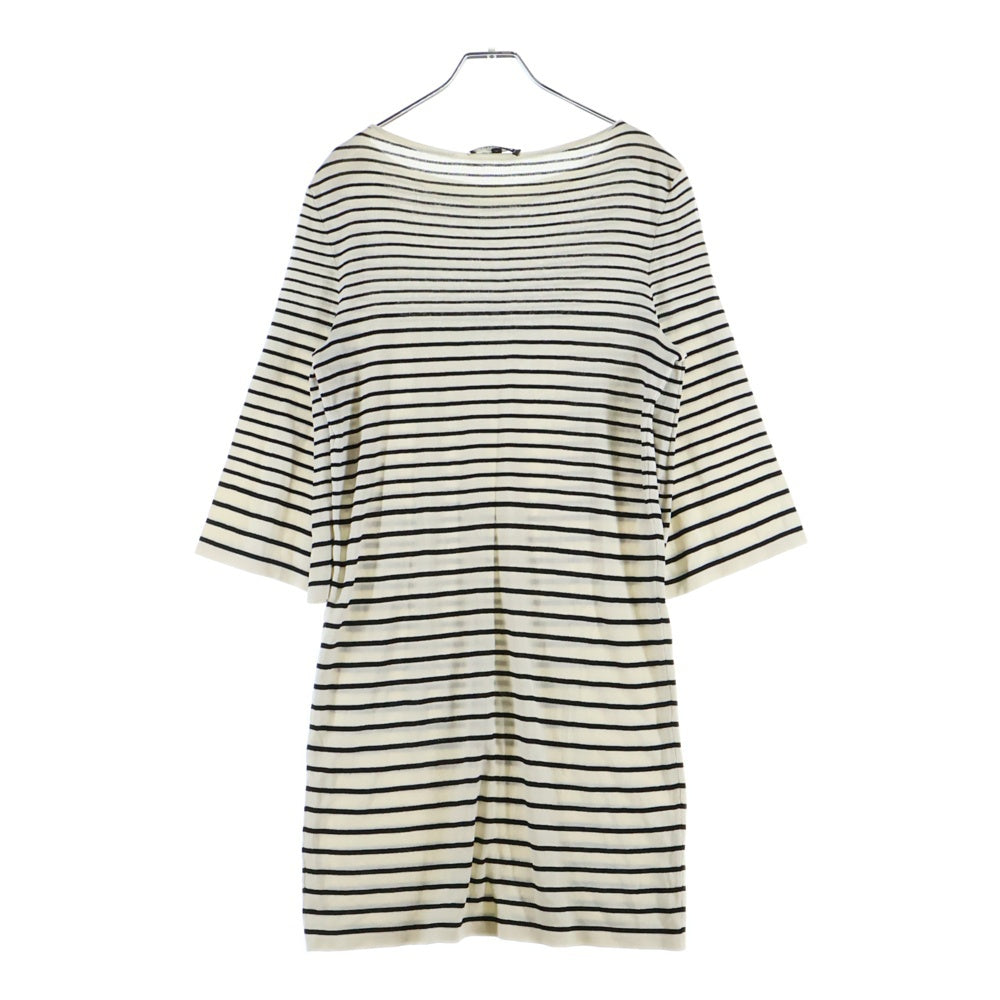 CHANEL(シャネル) ココパール ボーダー ワンピース ホワイト P56240K07346 レディース