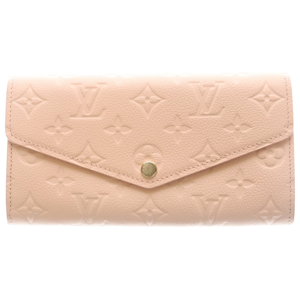 極美品 ルイヴィトン アンプラント ポルトフォイユ サラ 長財布 ローズピンク LOUIS VUITTON(ルイヴィトン) モノグラムアンプラント ポルトフォイユ