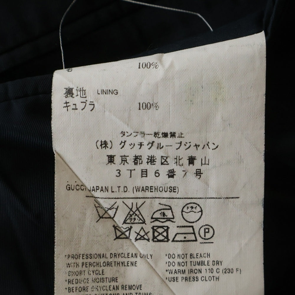 GUCCI(グッチ) セットアップスーツ ジャケット パンツ ブラック #42/44