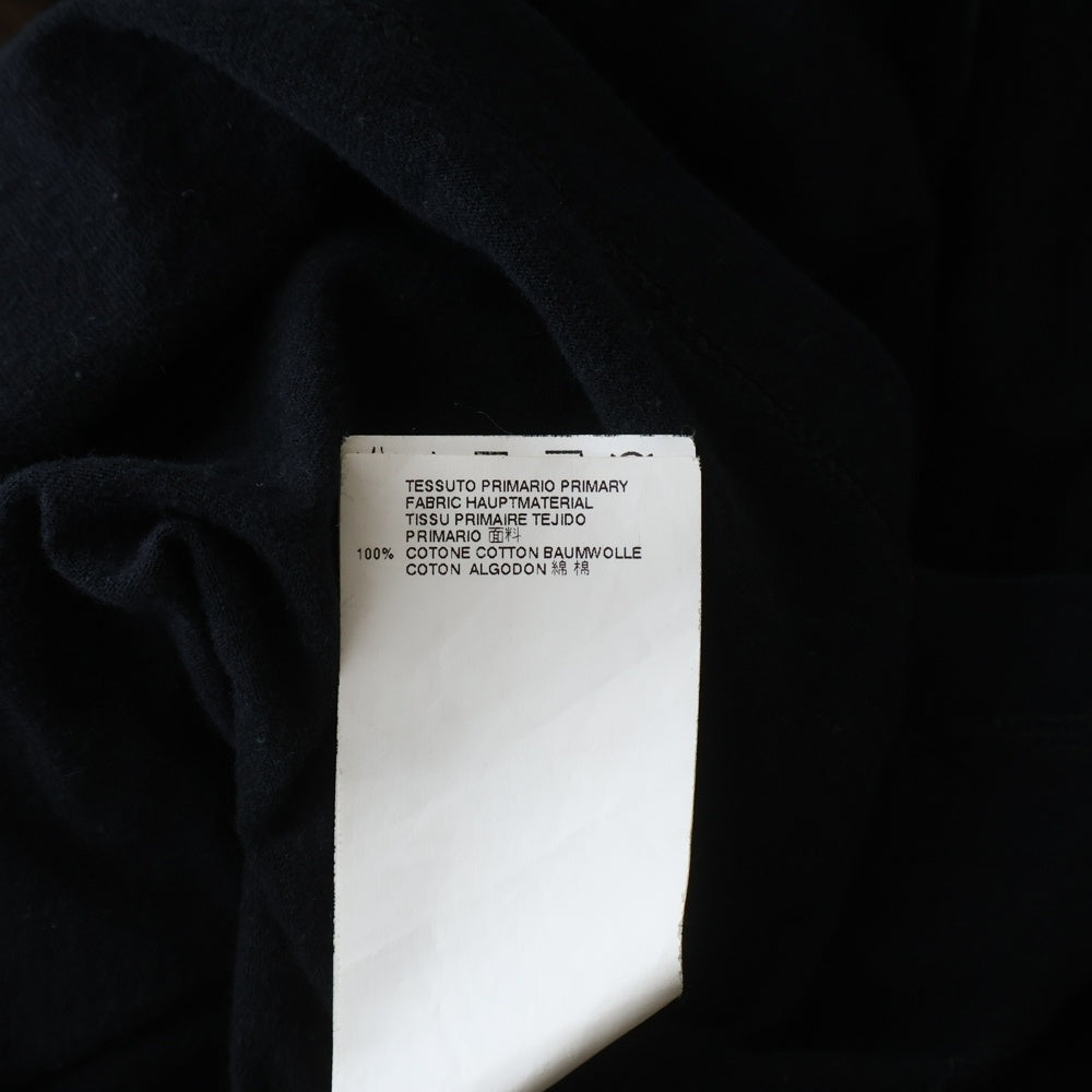 MM6 Maison Margiela(エムエムシックスメゾンマルジェラ) 15AW シルバーライン 半袖カットソー Tシャツ ブラック S32GC0399 S22602 レディース