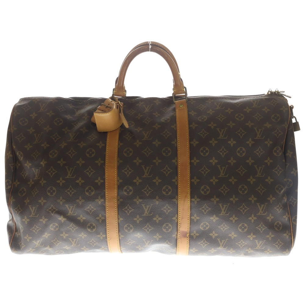 LOUIS VUITTON(ルイヴィトン) モノグラム キーポルバンドリエール60 M41412 ブラウン PVC ボストンバッグ レディース