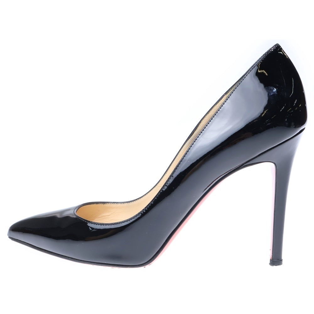 CHRISTIAN LOUBOUTIN(クリスチャンルブタン) パテントレザー ヒール パンプス シューズ ブラック レディース