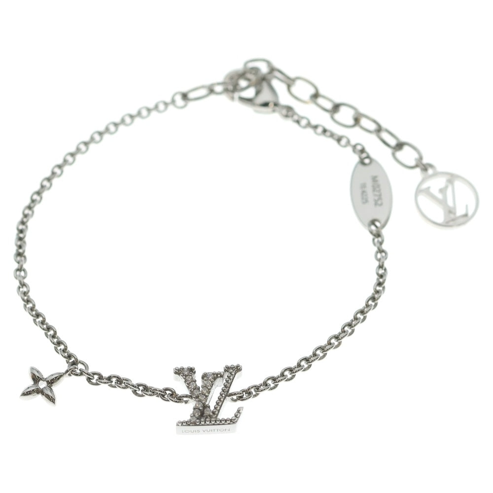 LOUIS VUITTON(ルイヴィトン) モノグラム ブレスレットLV・アイコニック シルバー M02752 アクセサリー レディース