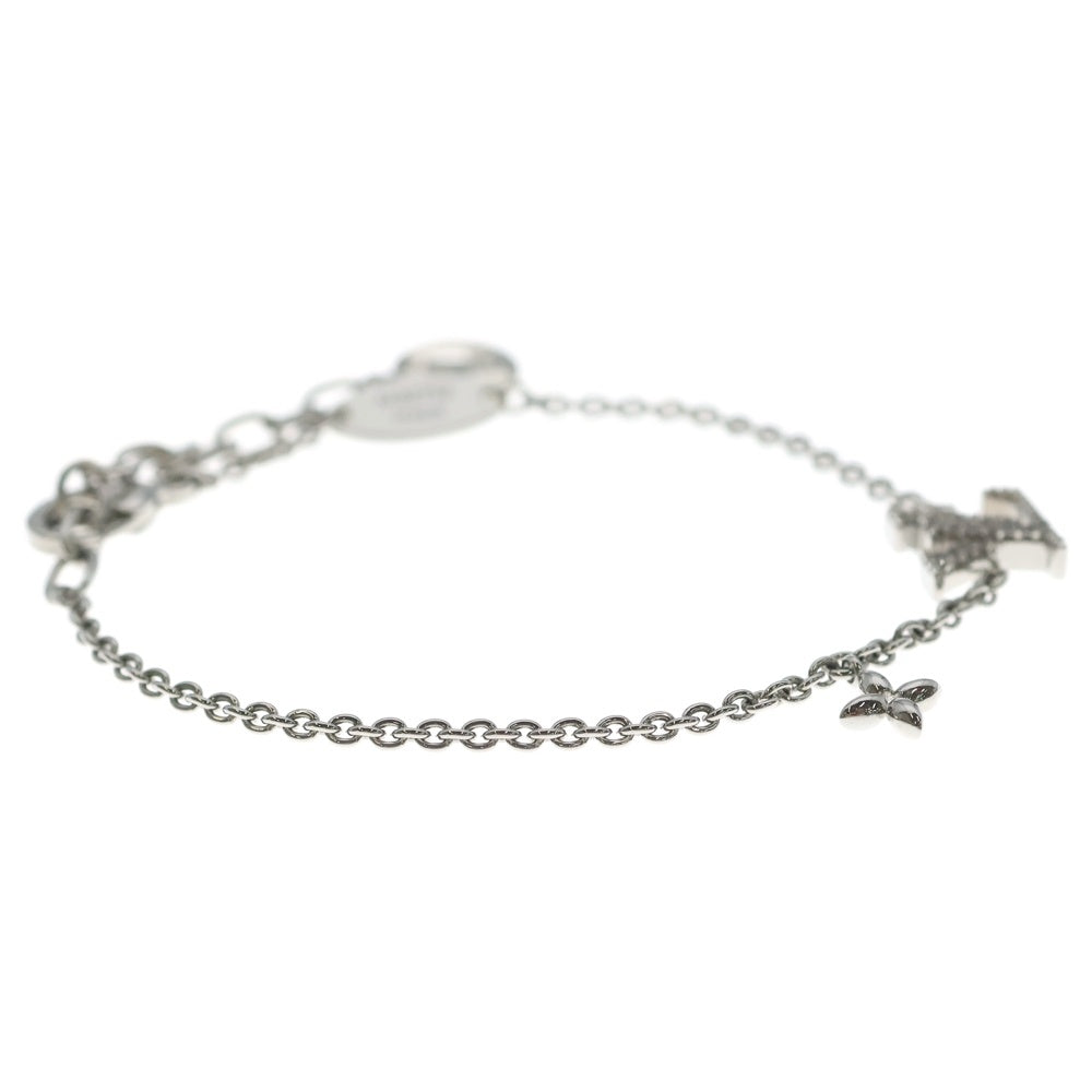 LOUIS VUITTON(ルイヴィトン) モノグラム ブレスレットLV・アイコニック シルバー M02752 アクセサリー レディース