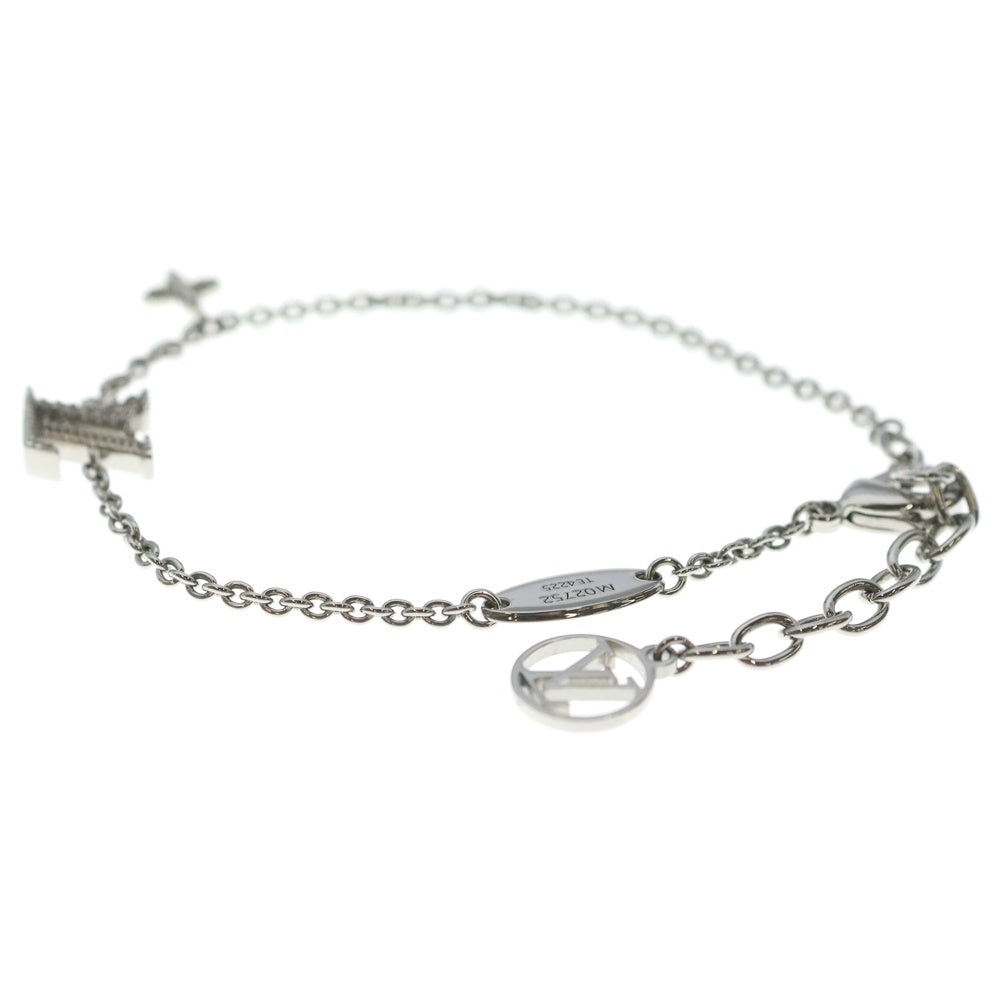 LOUIS VUITTON(ルイヴィトン) モノグラム ブレスレットLV・アイコニック シルバー M02752 アクセサリー レディース
