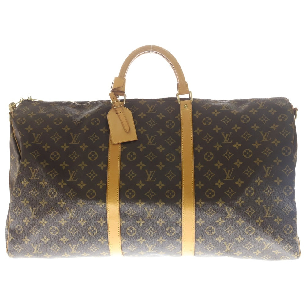 LOUIS VUITTON(ルイヴィトン) モノグラム キーポルバンドリエール60 M41412 ブラウン PVC ボストンバッグ