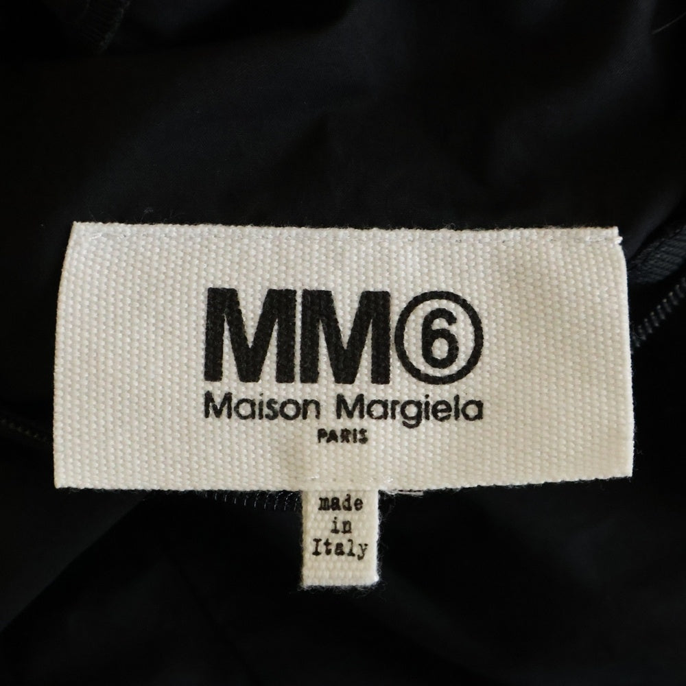 MM6 Maison Margiela(エムエムシックスメゾンマルジェラ) ワイドスリーブ コットンシャツ ブラック S52NC0139 S47294 レディース