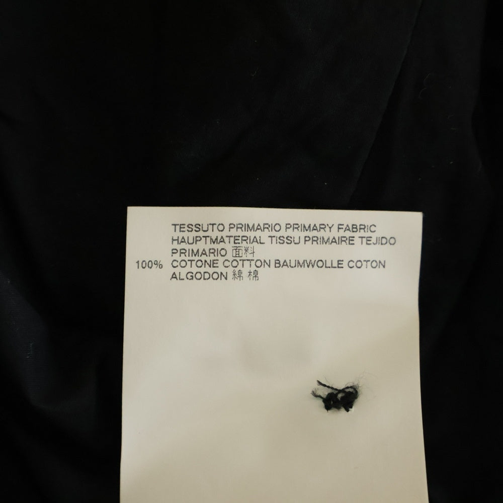 MM6 Maison Margiela(エムエムシックスメゾンマルジェラ) ワイドスリーブ コットンシャツ ブラック S52NC0139 S47294 レディース