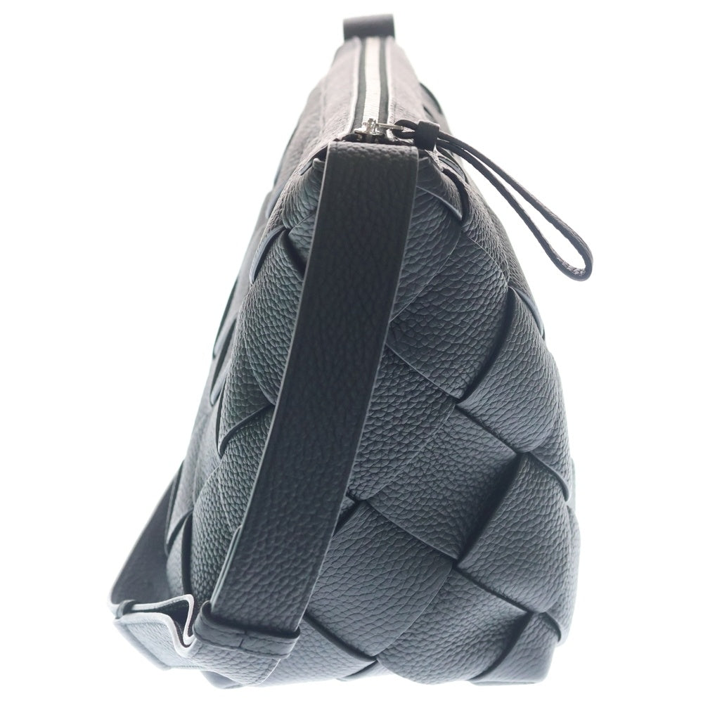 BOTTEGA VENETA(ボッテガヴェネタ) ディアゴ ホーボー ショルダーバッグ ブラック レザー シルバー金具 レディース