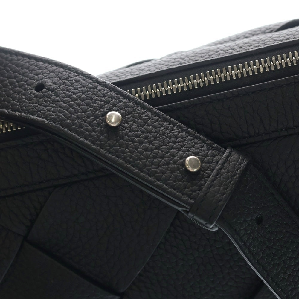 BOTTEGA VENETA(ボッテガヴェネタ) ディアゴ ホーボー ショルダーバッグ ブラック レザー シルバー金具 レディース