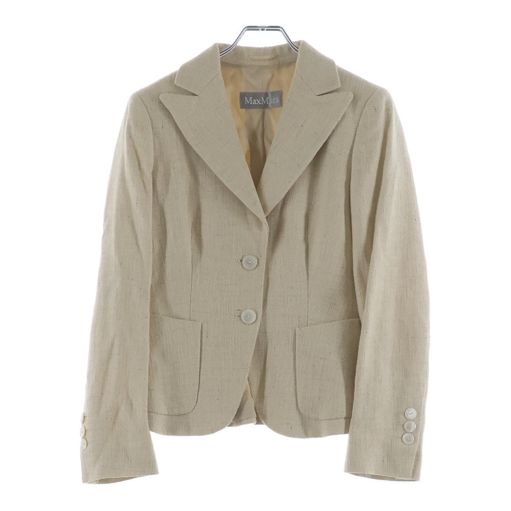 Max Mara(マックスマーラ) ジャケット アイボリー 36 レディース