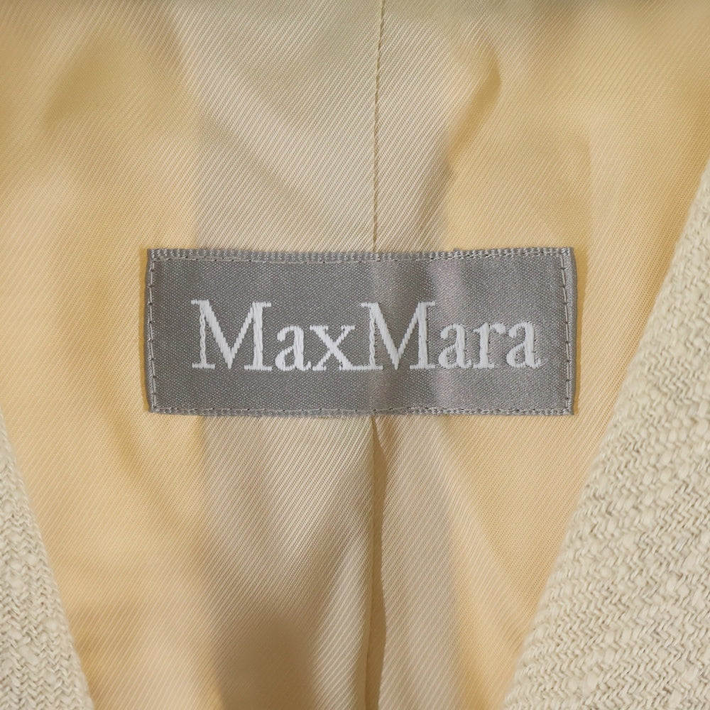 Max Mara(マックスマーラ) ジャケット アイボリー 36 レディース