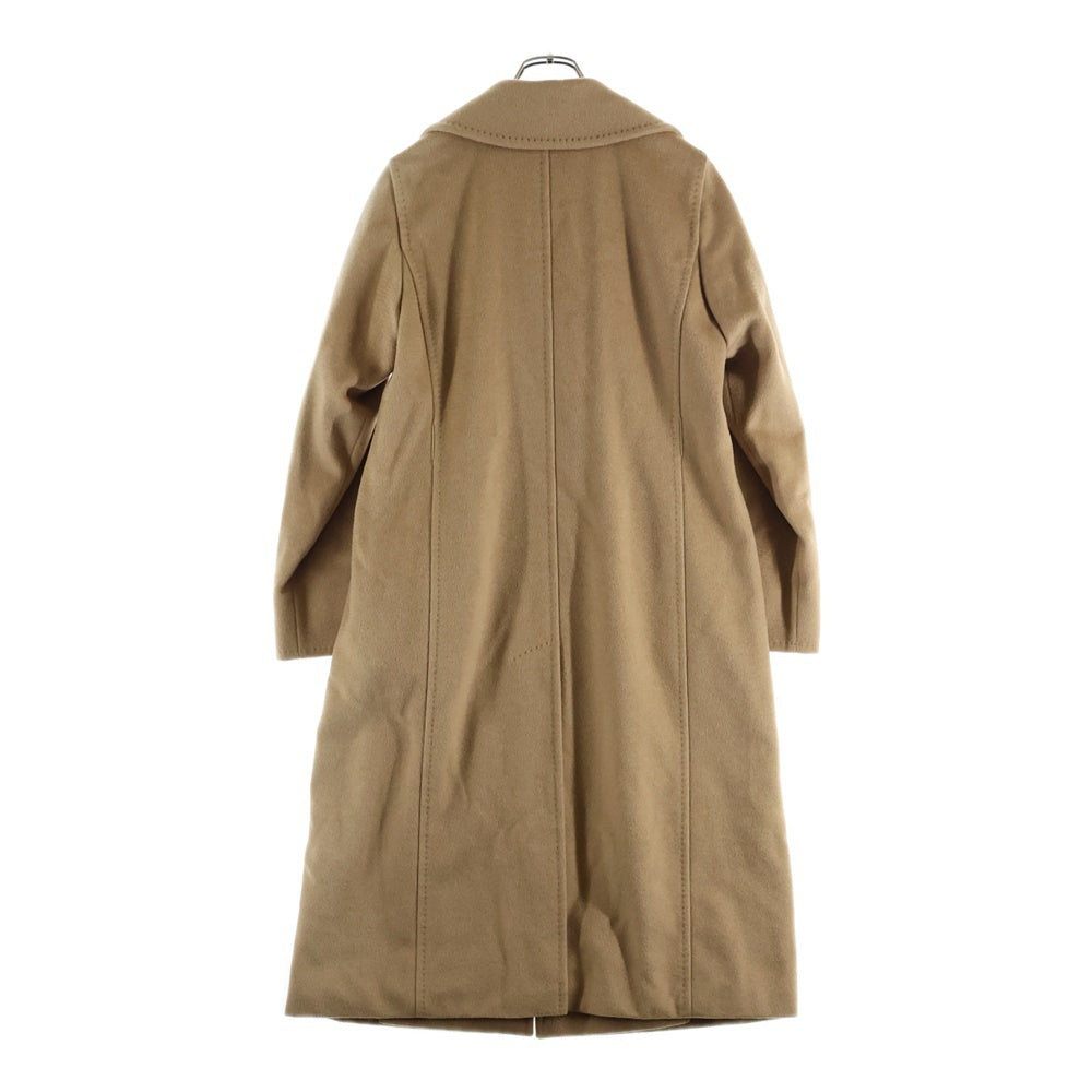 Max Mara(マックスマーラ) ベルト付ロングコート ブラウン キャメル 34 レディース
