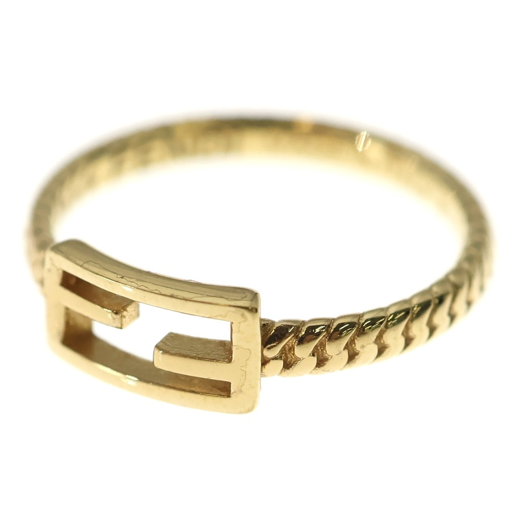 FENDI(フェンディ) バゲット リング ゴールド GP 指輪 アクセサリー レディース