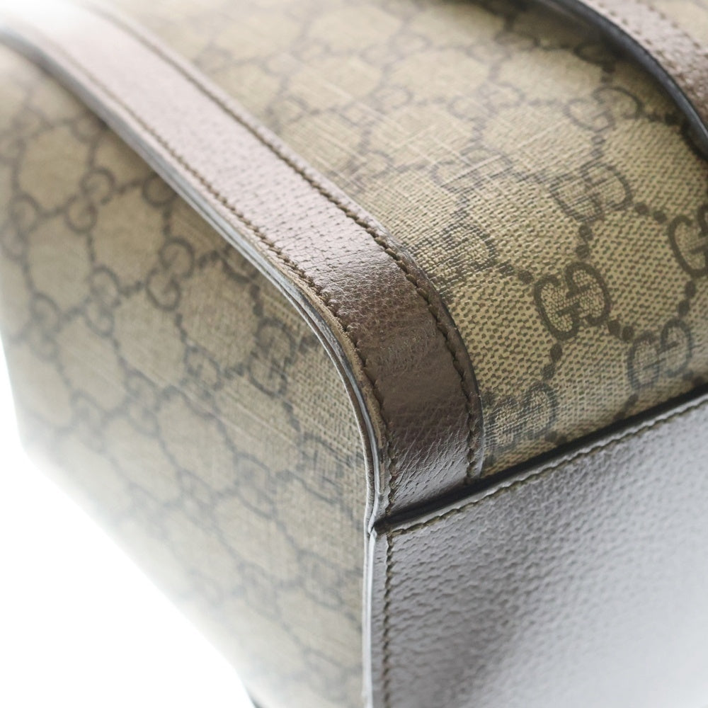 GUCCI(グッチ) オフィディア GGスプリーム 2WAY ハンドバッグ ショルダーバッグ ブラウン 524537 レディース