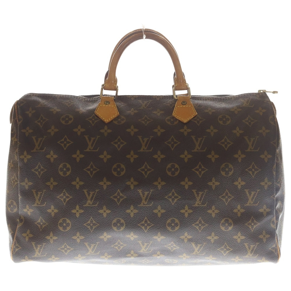 LOUIS VUITTON(ルイヴィトン) モノグラム スピーディ40 ボストンバッグ ハンドバッグ ブラウン PVC M41522 レディース