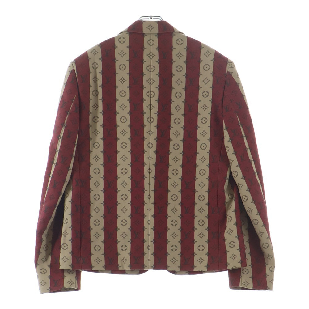 LOUIS VUITTON(ルイヴィトン) 22SS NIGOコラボ モノグラム トランクストライプポケットジャケット 46 RM221M 194 HMJ02E RM221M 194 HMJ02E 替えボタン