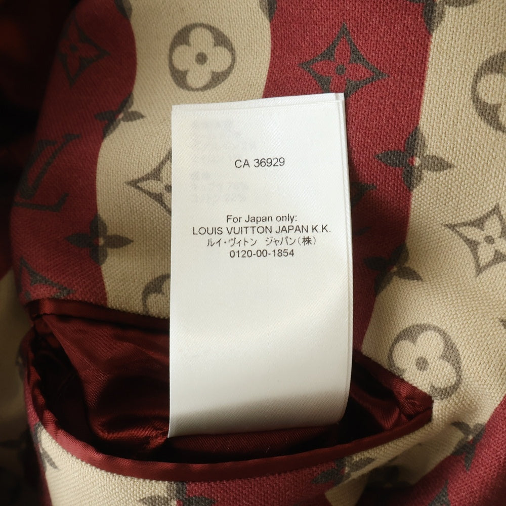 LOUIS VUITTON(ルイヴィトン) 22SS NIGOコラボ モノグラム トランクストライプポケットジャケット 46 RM221M 194 HMJ02E RM221M 194 HMJ02E 替えボタン