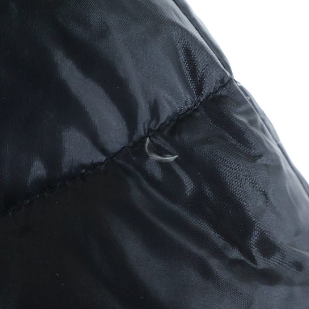 HERNO(ヘルノ) NYLON ULTRALIGHT & LADY CAPE エコファー ダウンジャケット ブラック PI1123D 12017 9300 レディース