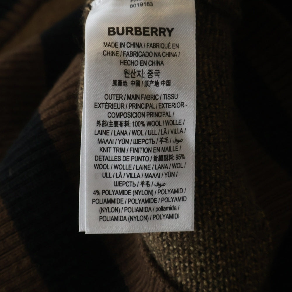 BURBERRY(バーバリー) TBモノグラム Vネックニット ブラウン 8019183 レディース