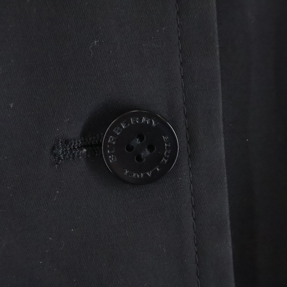 BURBERRY BLUE LABEL(バーバリーブルーレーベル) ショートジャケット 裏地ノバチェック ブラック レディース