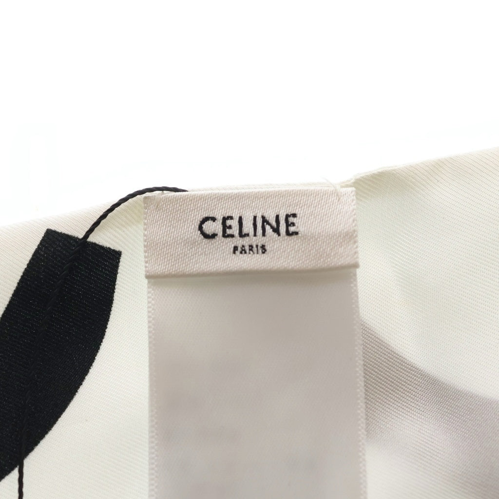 CELINE(セリーヌ) マカダム ツイリー シルクスカーフ ブラック AA0A62W99 レディース