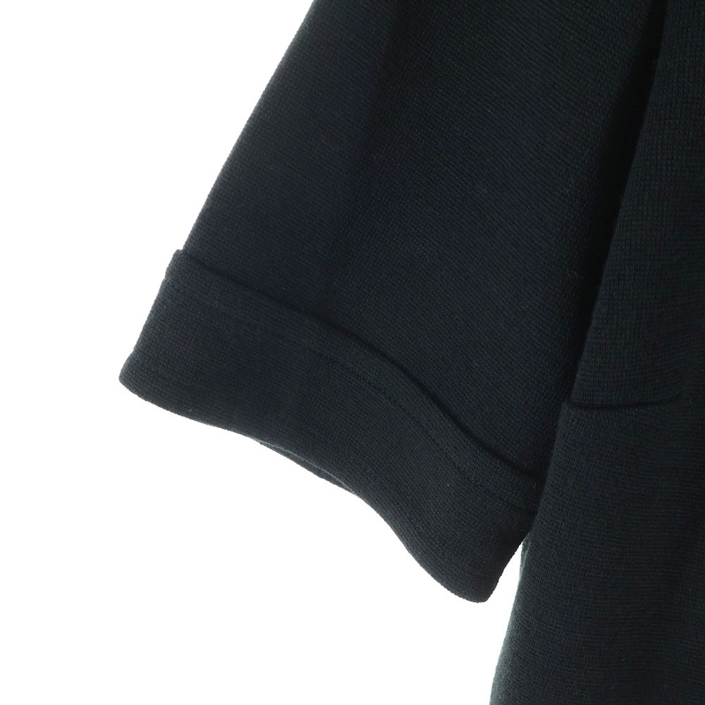 GUCCI(グッチ) ウール 半袖 ミディアムワンピース ブラック レディース 609771